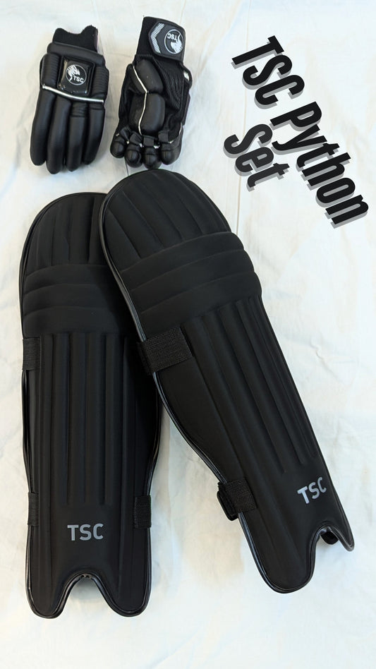 Python Molded Cricket Set β Pads & Gloves | Premium Protection & Performance
