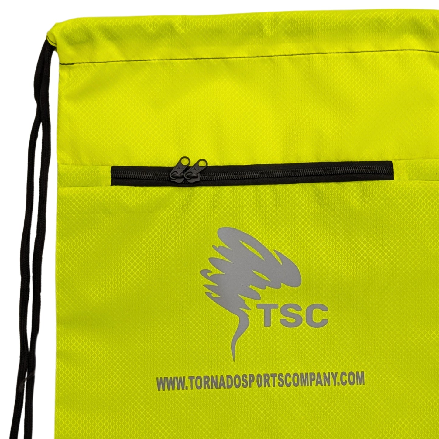 neon green Drawstring Bag best bags for sports