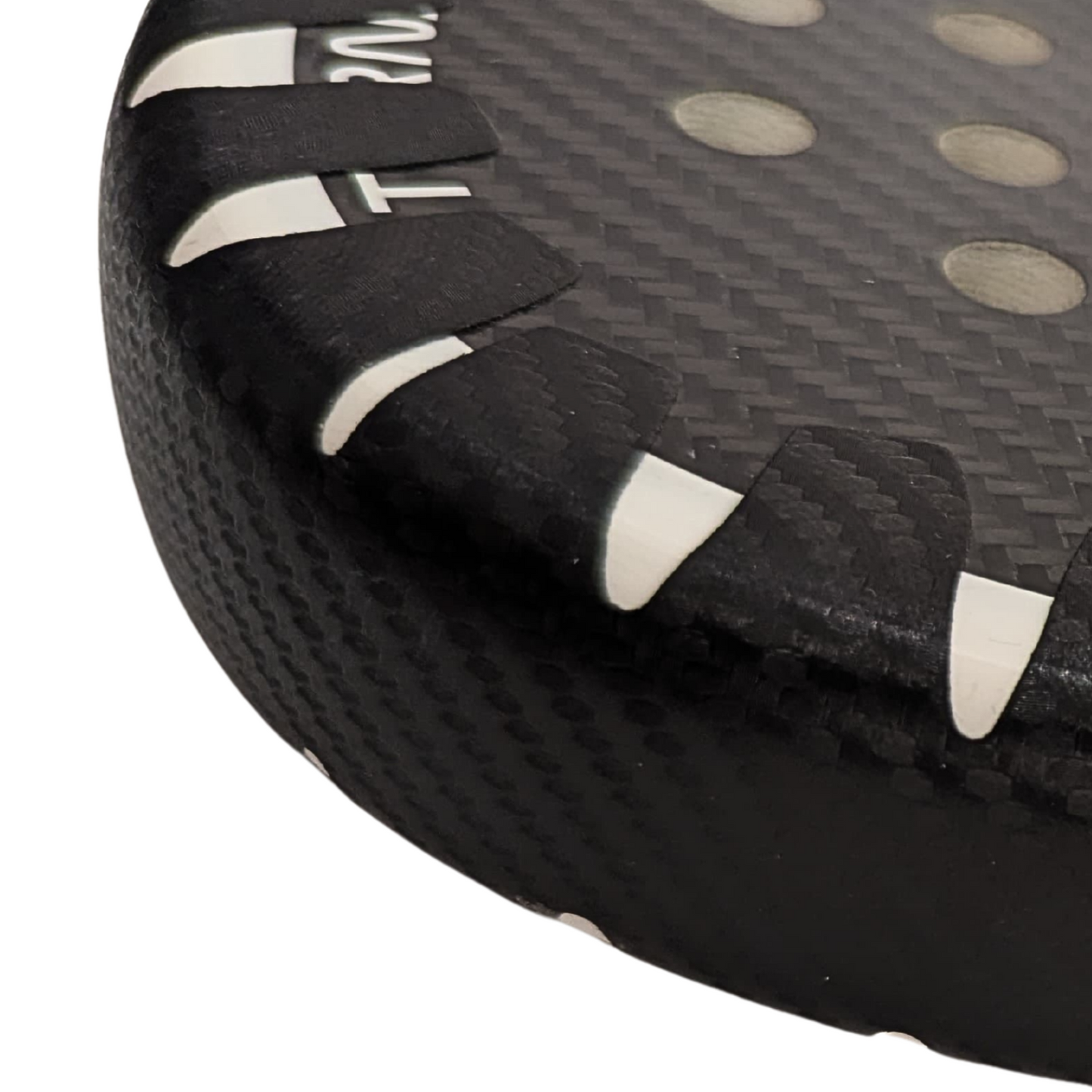 Tornado Sports Black 3K Carbon Fiber Padel Protector (3M Technology)
