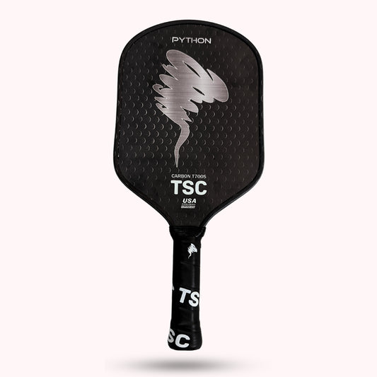 Python Pickleball Paddle β USA Pickleball Approved, Carbon T700S, Elite Precision.