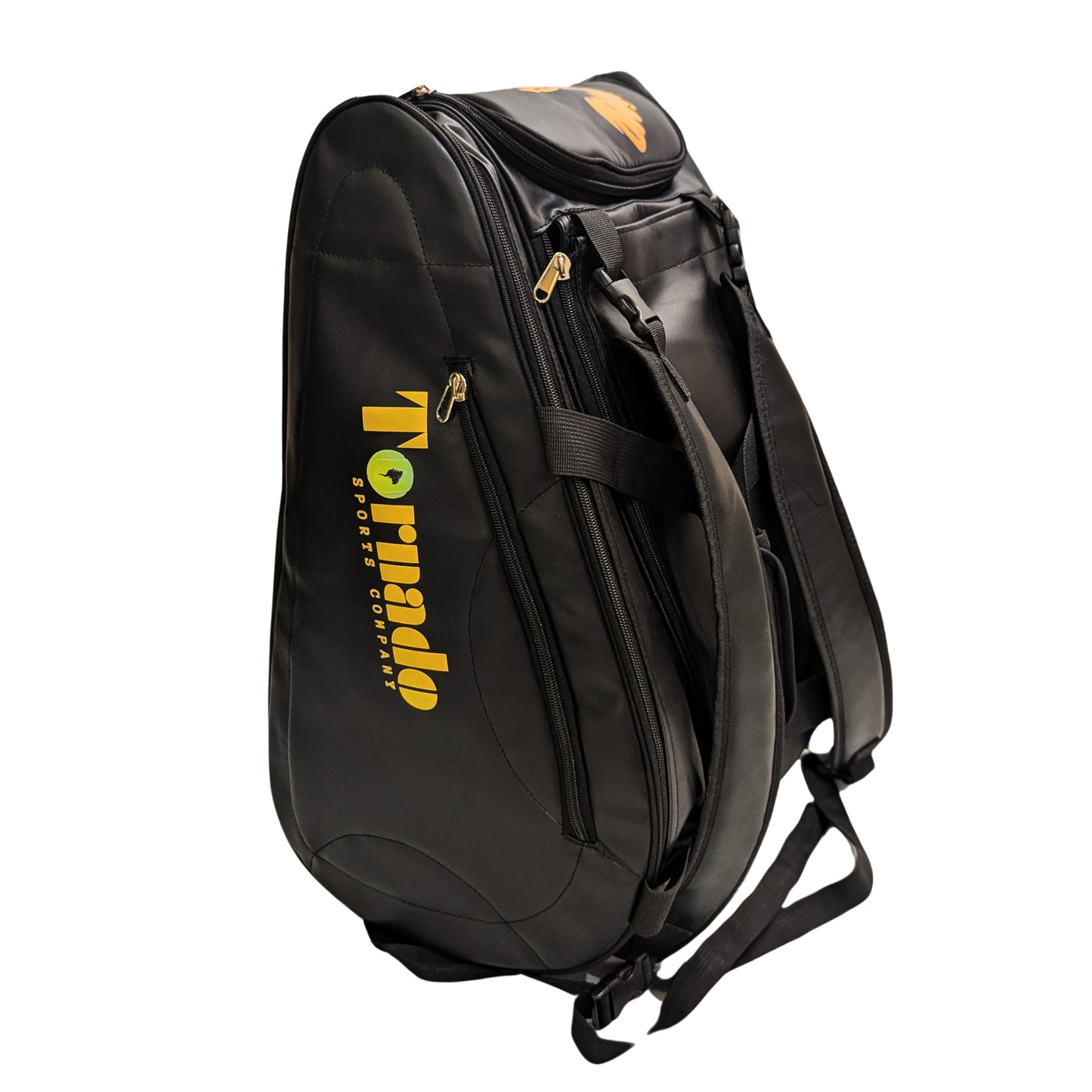 front view padel racket bag black color nox adidas type