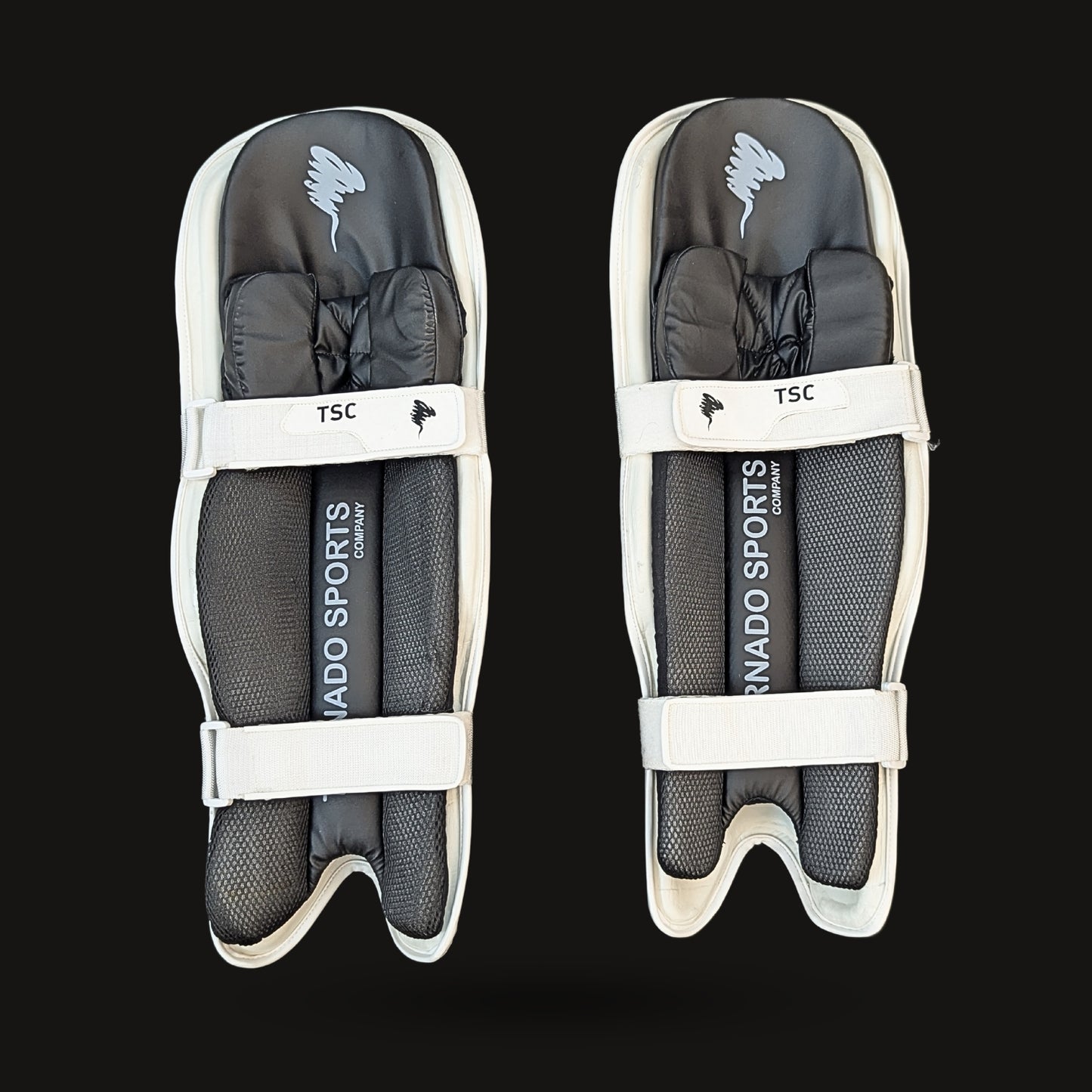 TSC Polar White Molded Cricket Pads