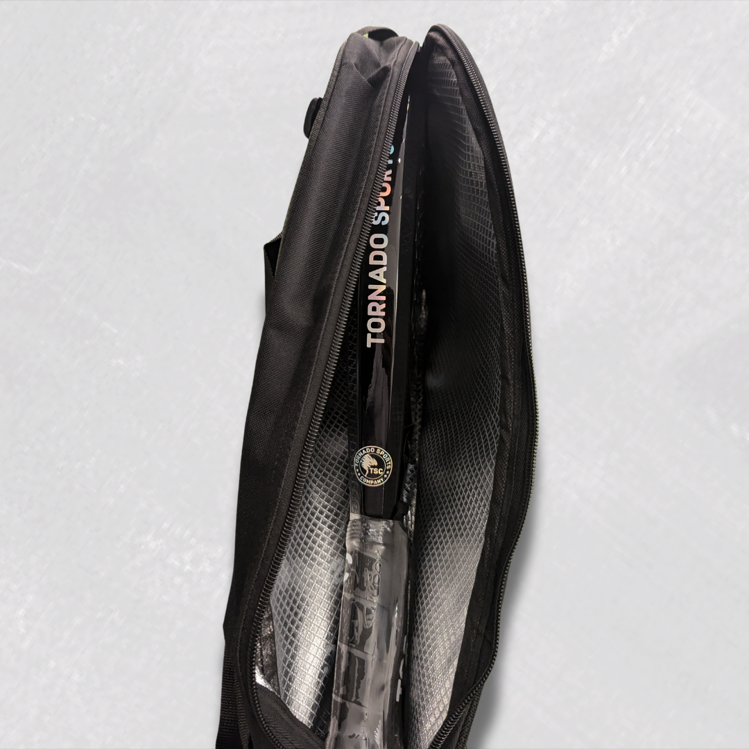 Padel racket cover inside black