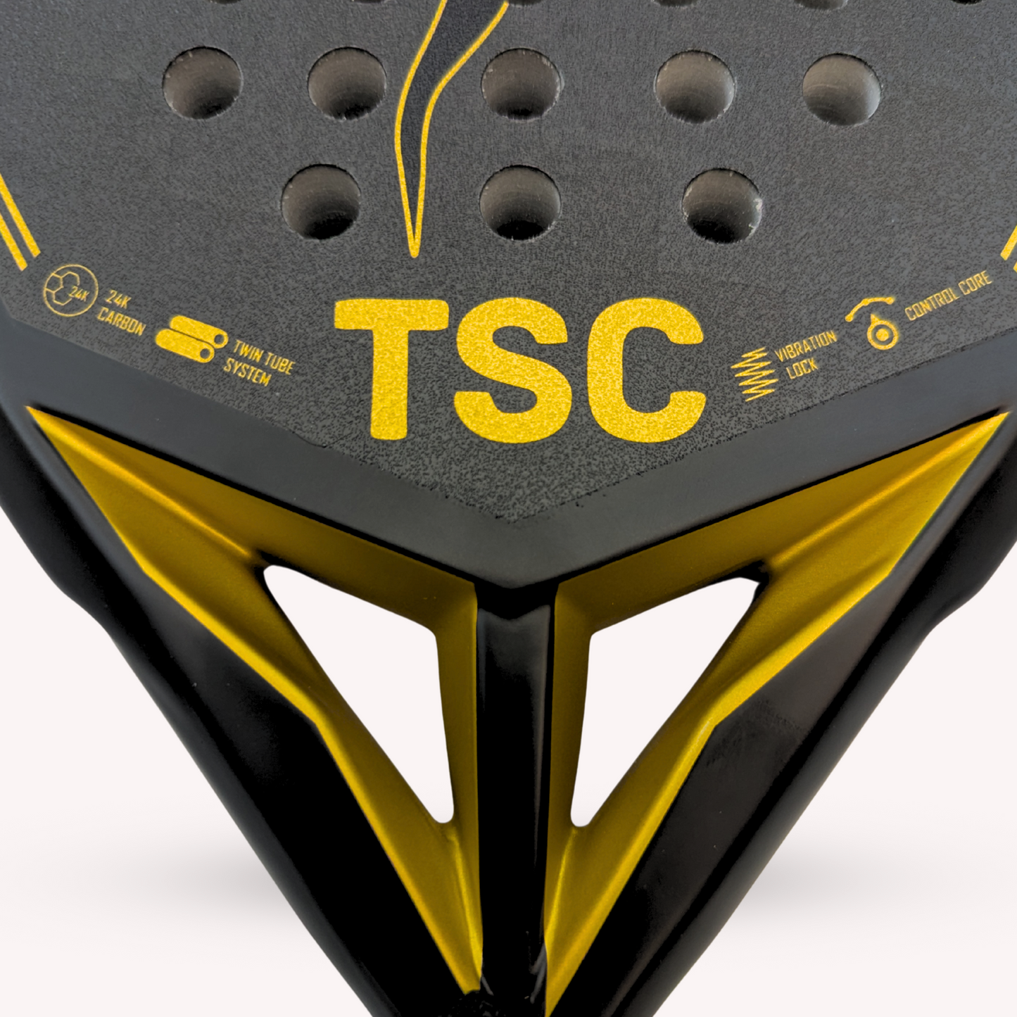 teardrop padel racket spin racket