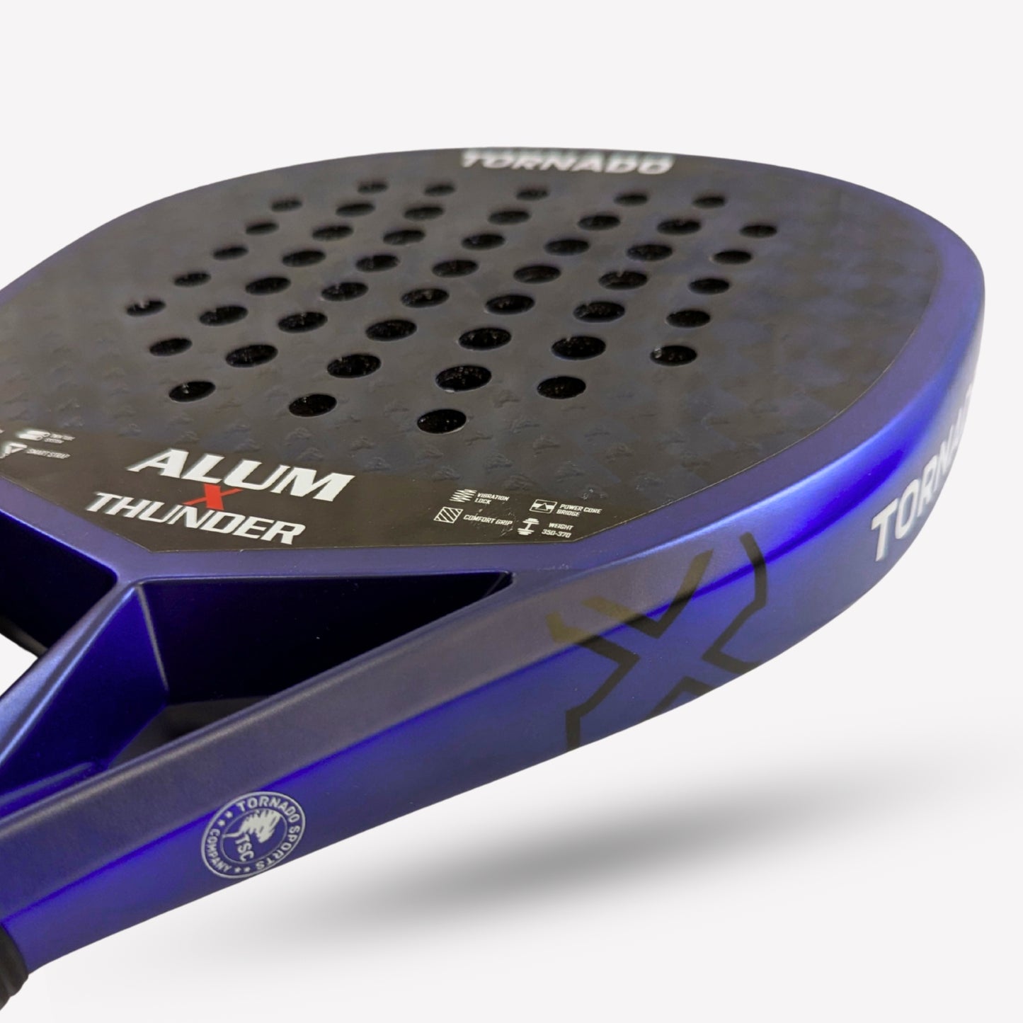 Blue padel racket 12k carbon best racket in the world