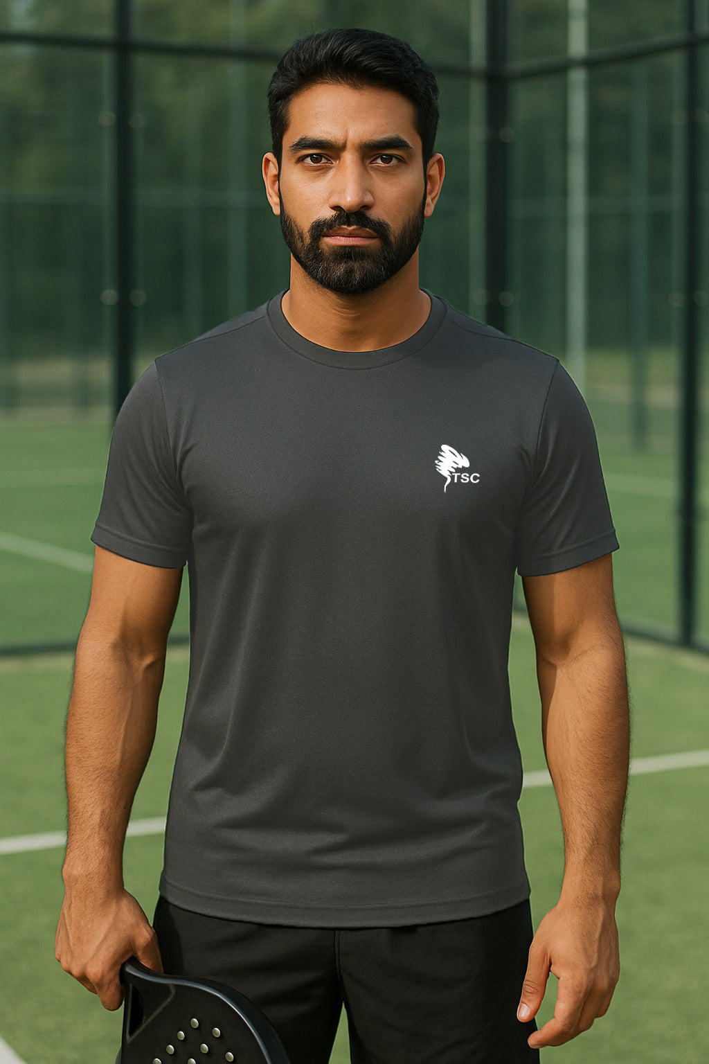 TSC Round Neck Shirt – Light Grey