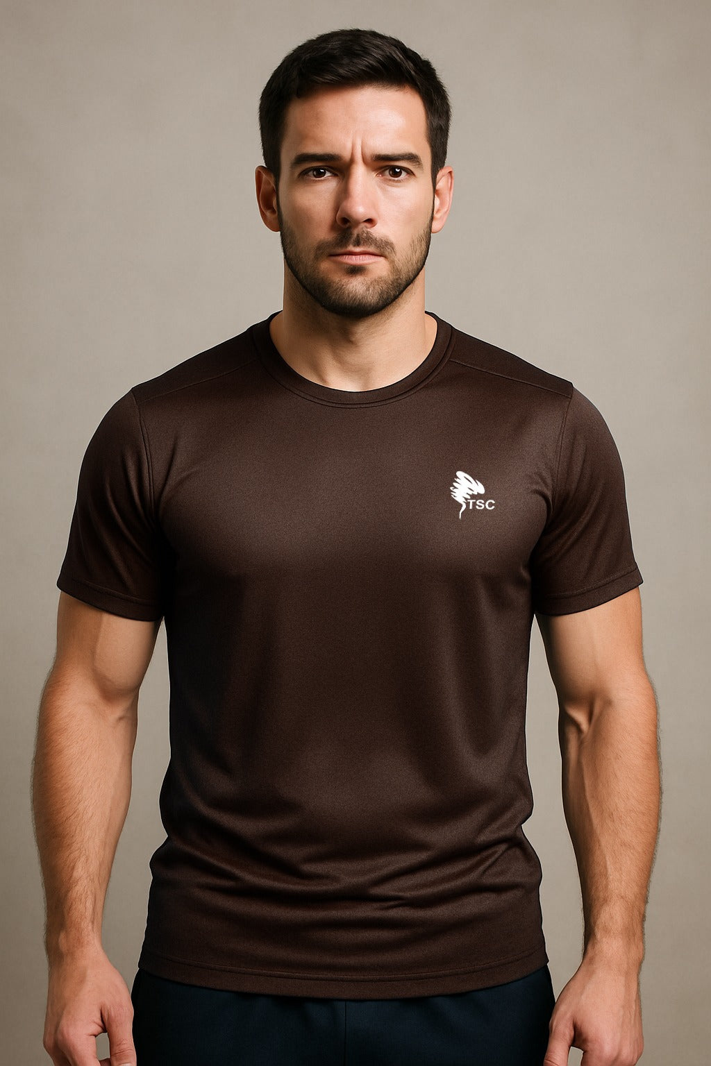 TSC Round Neck Shirt – Earthy Brown