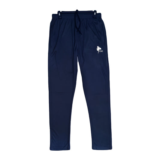 Navy Sports Trousers - Athletic fit
