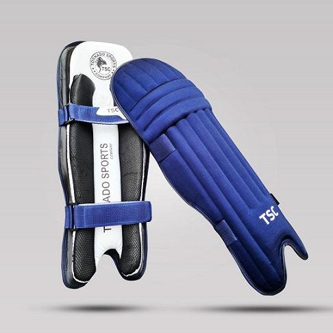 Navy blue cricket molded pads