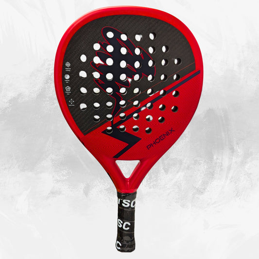 Red padel racket tornado 