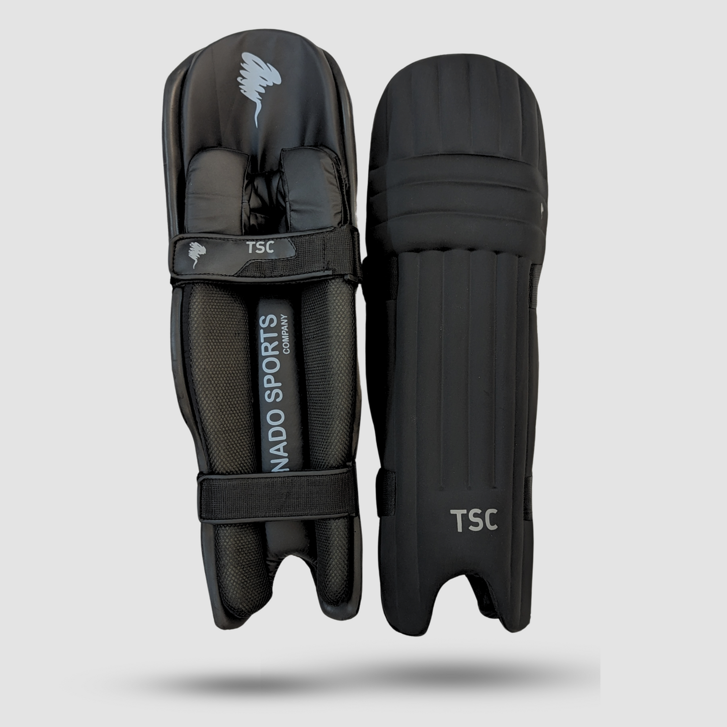 TSC Python-molded Black Cricket Knee Pads’24