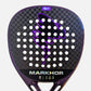 padel racket carbon face