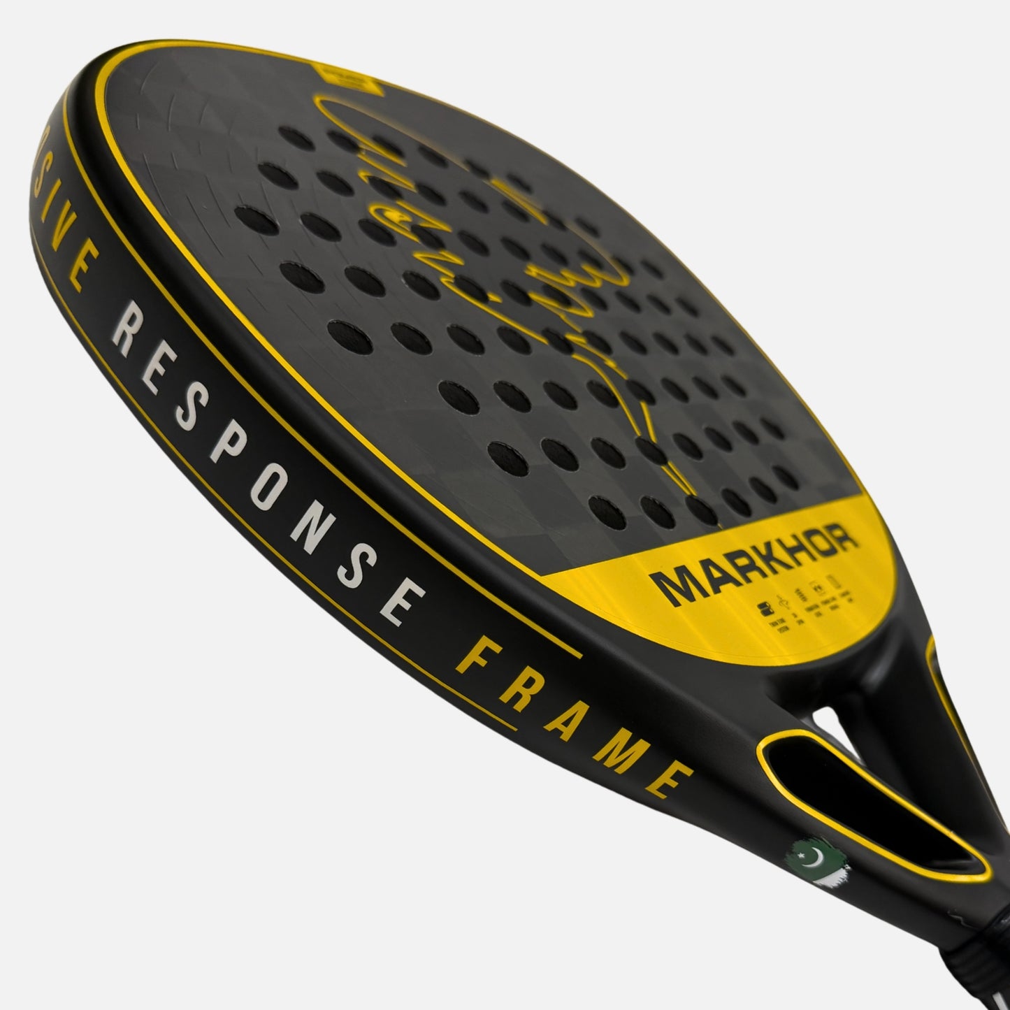 Best padel racket side view 18k carbon fibre in pakistan and uae dubai 
