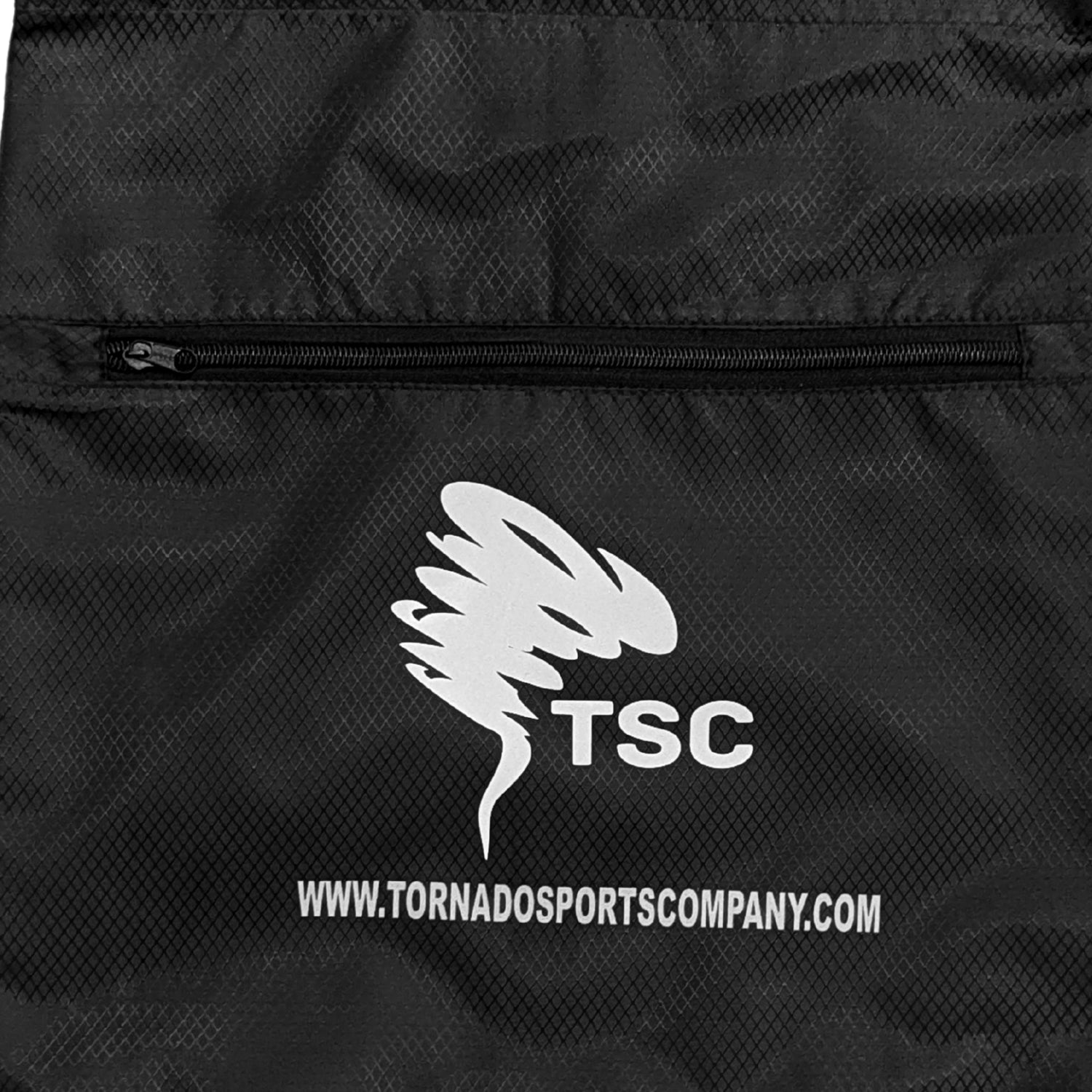 TSC Classic Black Drawstring Bag – Ideal for Gym, Work, and Outdoor Activities