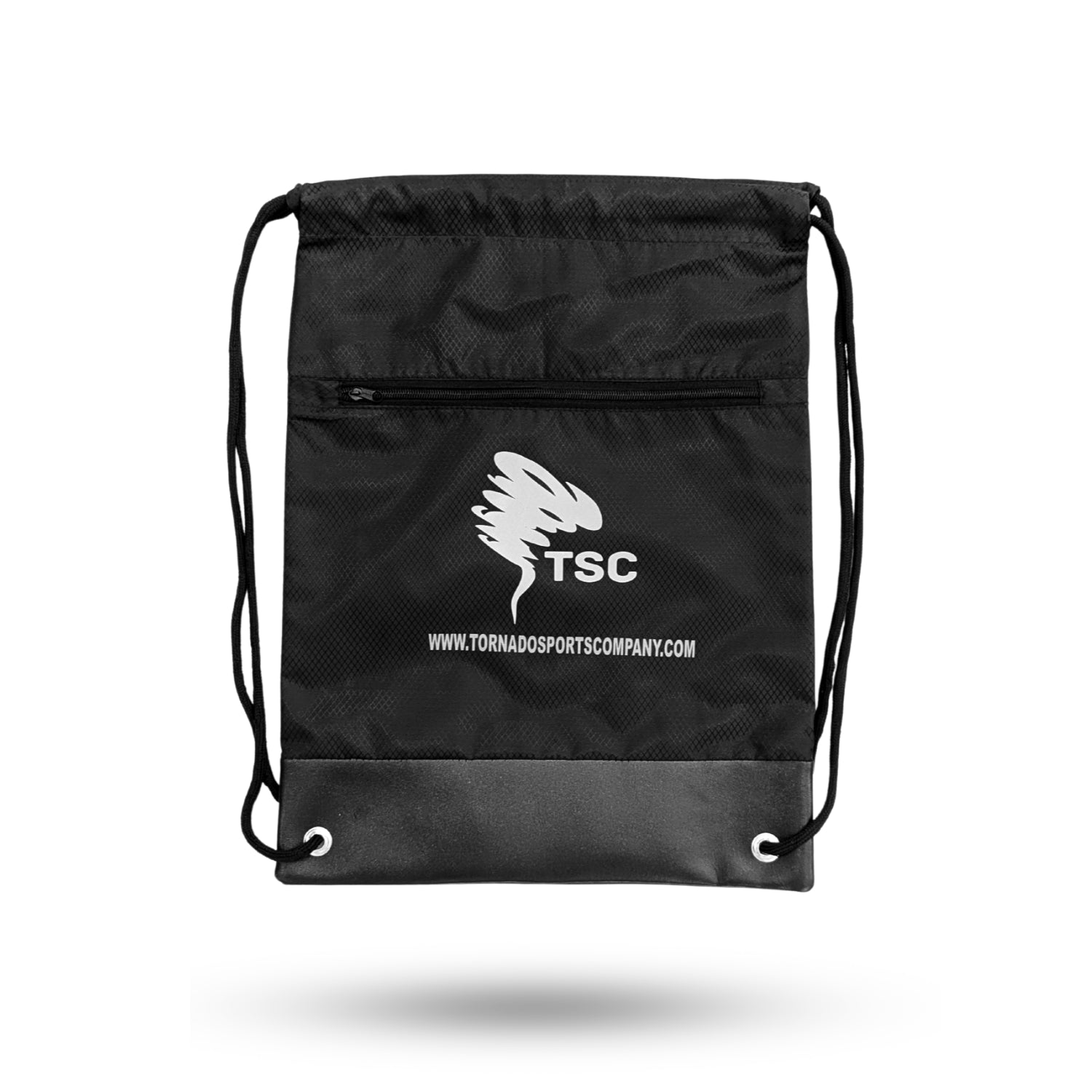 Premium Black Drawstring Bag – Reinforced Stitching and Heavy-Duty Fabric by TSC