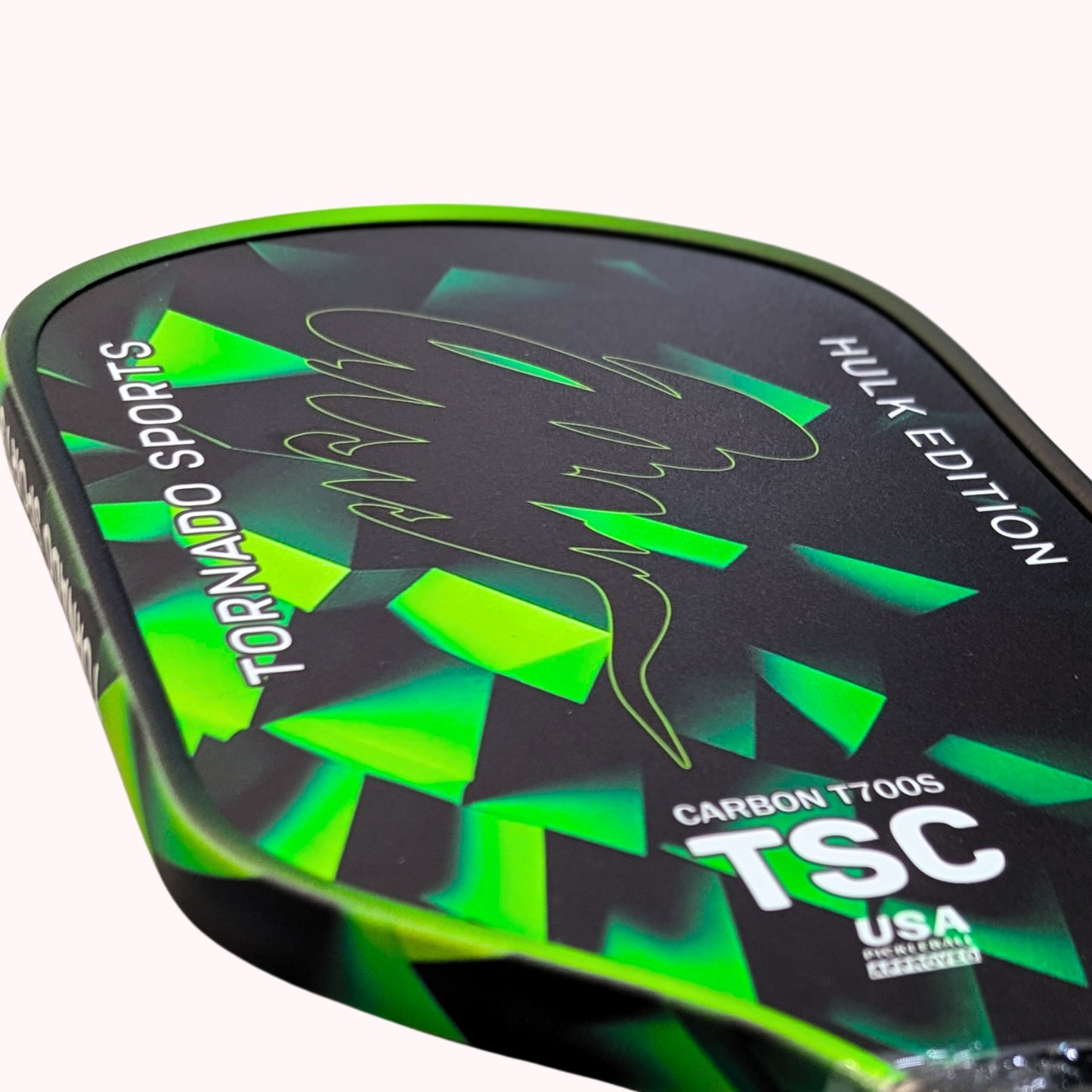 Hulk Edition Paddle in a tournament – USA Pickleball Certified for elite competition.