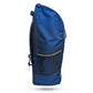Cricket kit duffle bag left side view showing full-length pocket and mesh ventilation