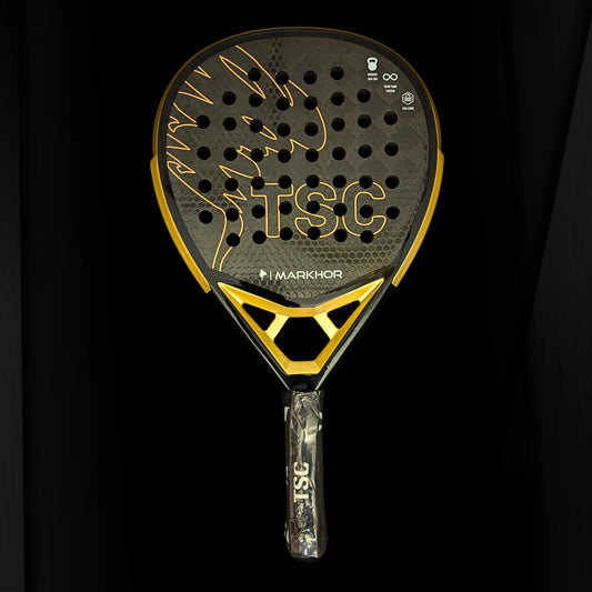 Golden black padel racket spain uae and pakistan