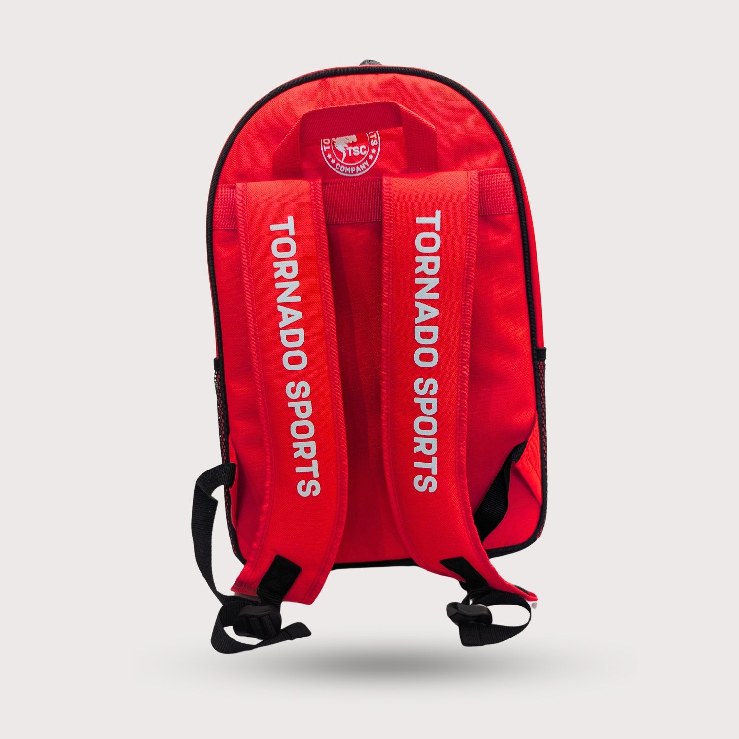 padel racket bag red color back view