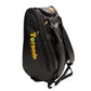 front view padel racket bag black color nox adidas type 