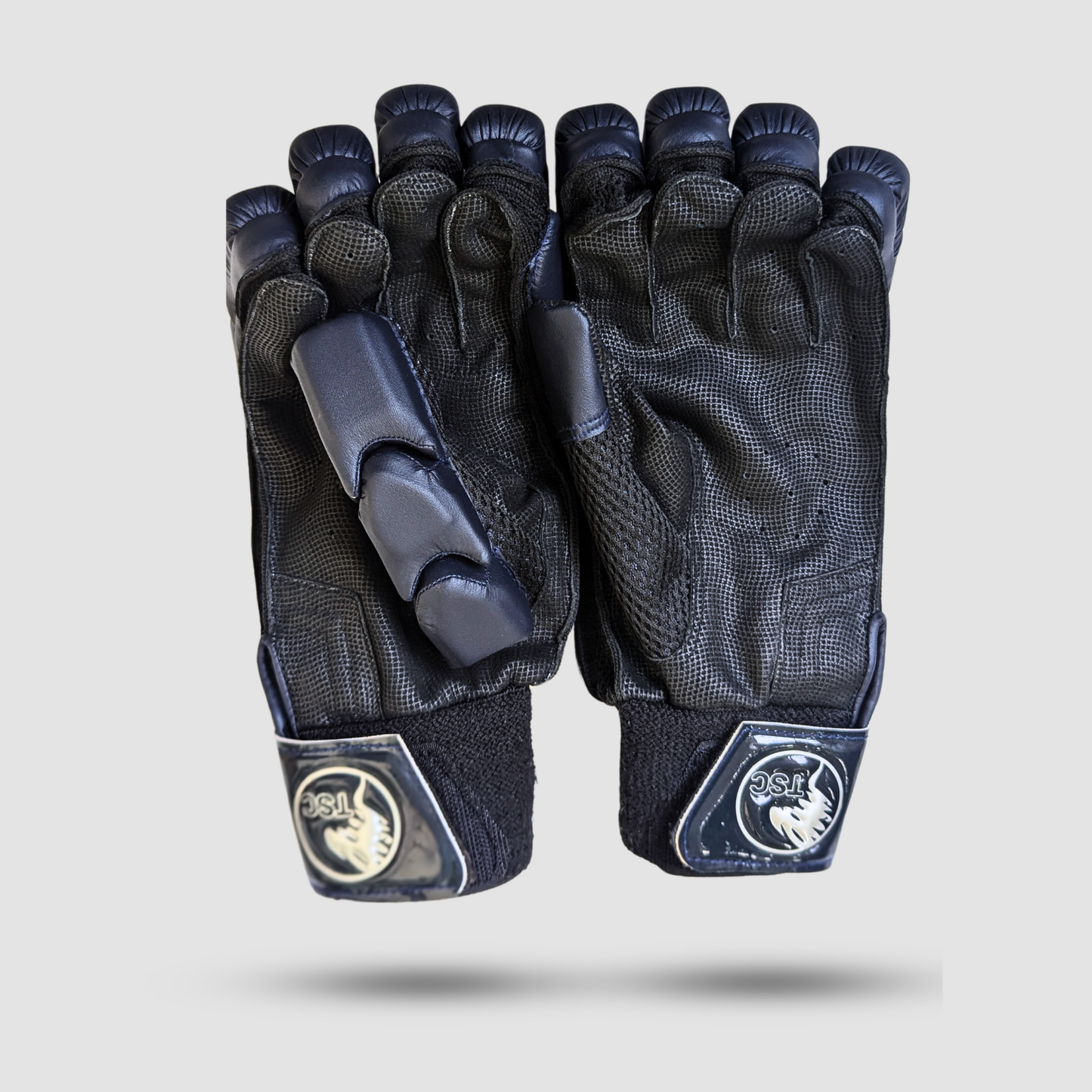 Thunder Dark Edition Cricket Gloves by TSC ( Navy Blue)