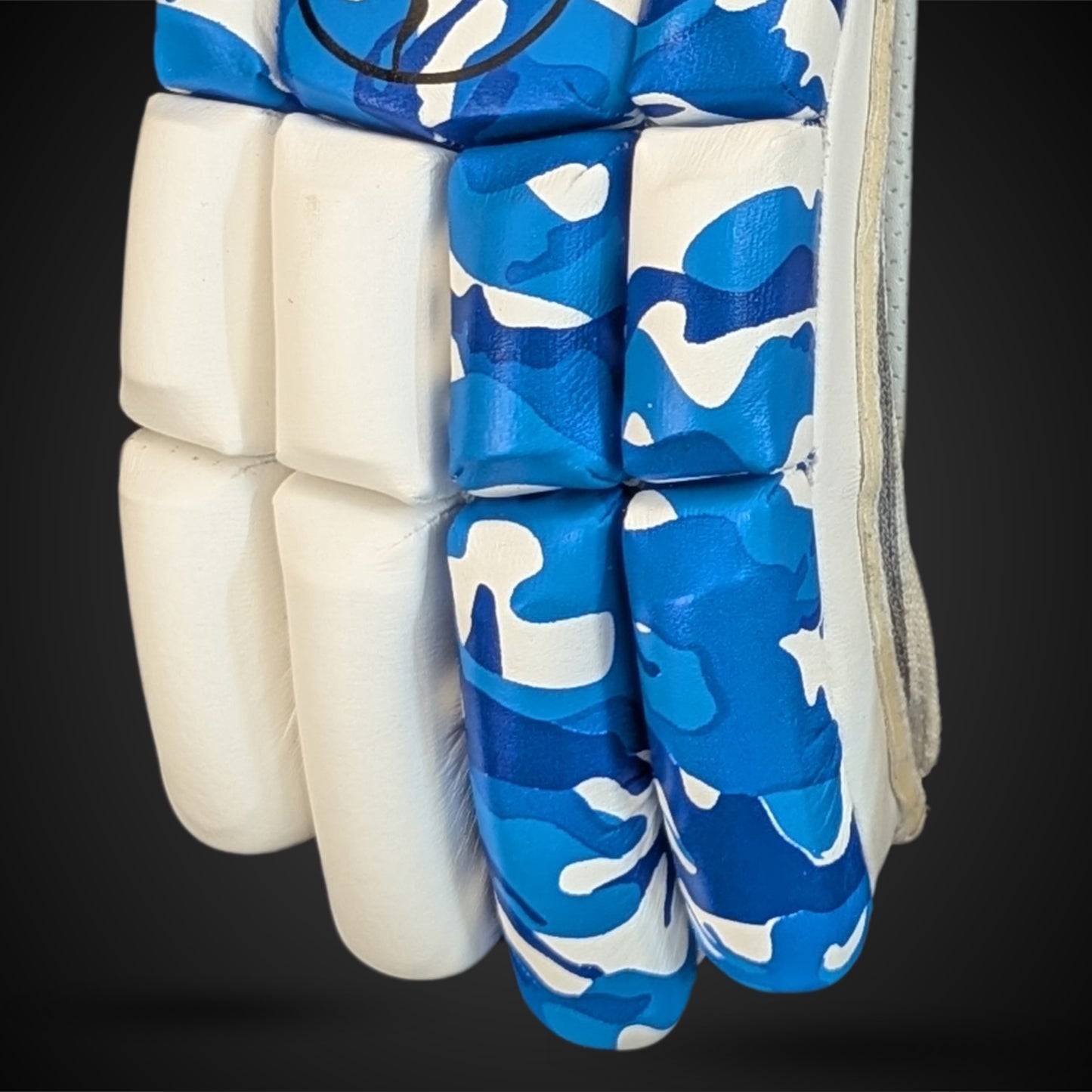 TSC Blue Camo Cricket Gloves