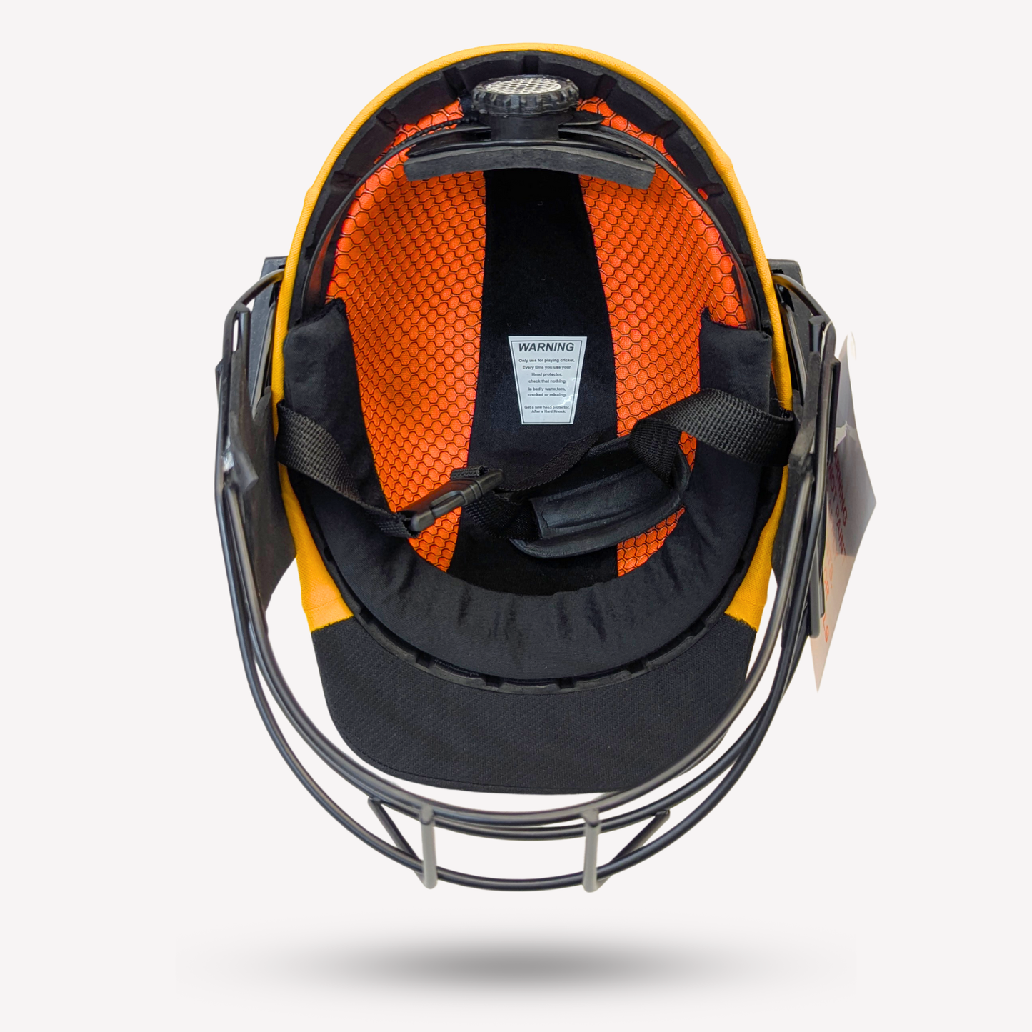 Cricket Helmet | TSC | Yellow | For Upbeat and Bright Performance