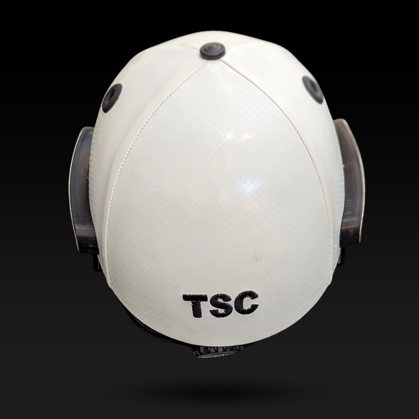 Cricket Helmet | TSC | White FIX VIZER | Fixed Visor with Fiber Glass Shell