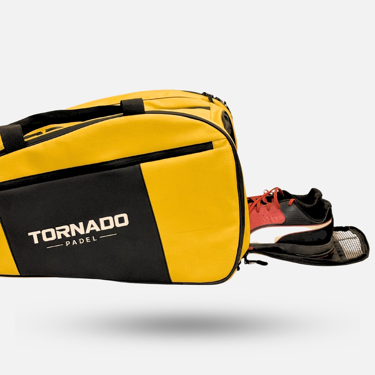 padel bag with shoes place yellow padel bag 