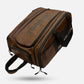 Tornado Padel Bag 2026 Leather Brown with insulated racket compartments, shoe storage, backpack straps, and court hanging hook. best padel bags 2026