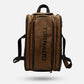 Tornado Padel Bag 2026 Leather Brown front view best padel bags 