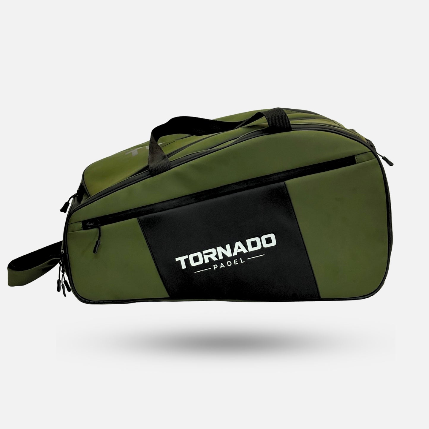 Tornado Padel Bag 2026 Matt Green with insulated racket compartments