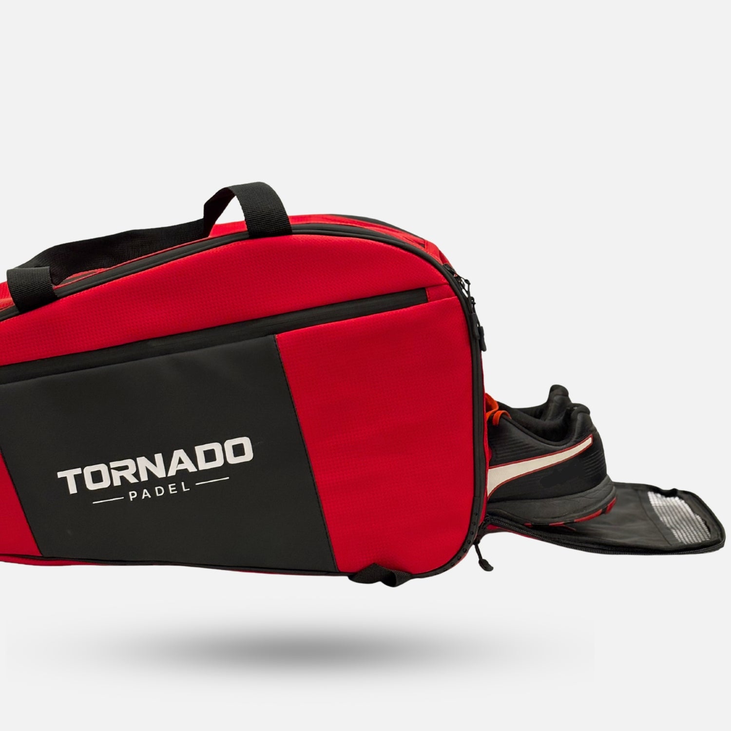 Tornado Padel Bag 2026 Red with shoe compartment,