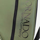 close up of padel racket cover green