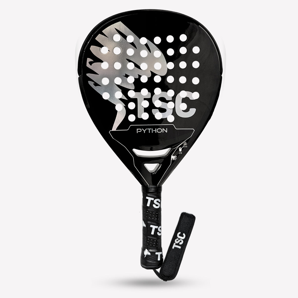 Python Tornado High Performance Tornado Python Padel Racket - Power Core - 22k carbon – TSC