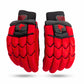 Red cricket gloves 