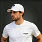 Sports Cap  White and Black  | TSC | Flex-Fit | Laser Cut Mesh with Polyester Colors