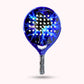 padel tennis racket blue tapia