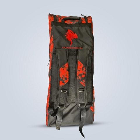 Red camo cricket bag