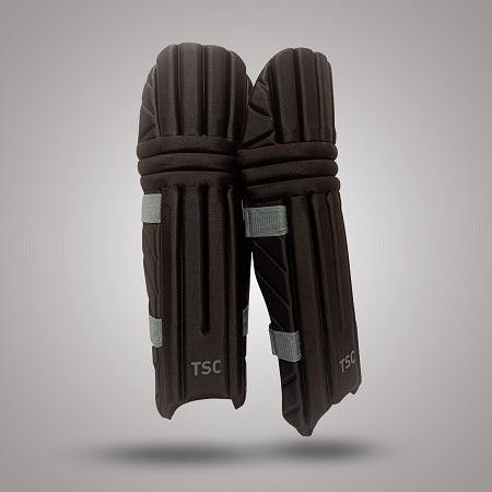 Black cricket molded pads